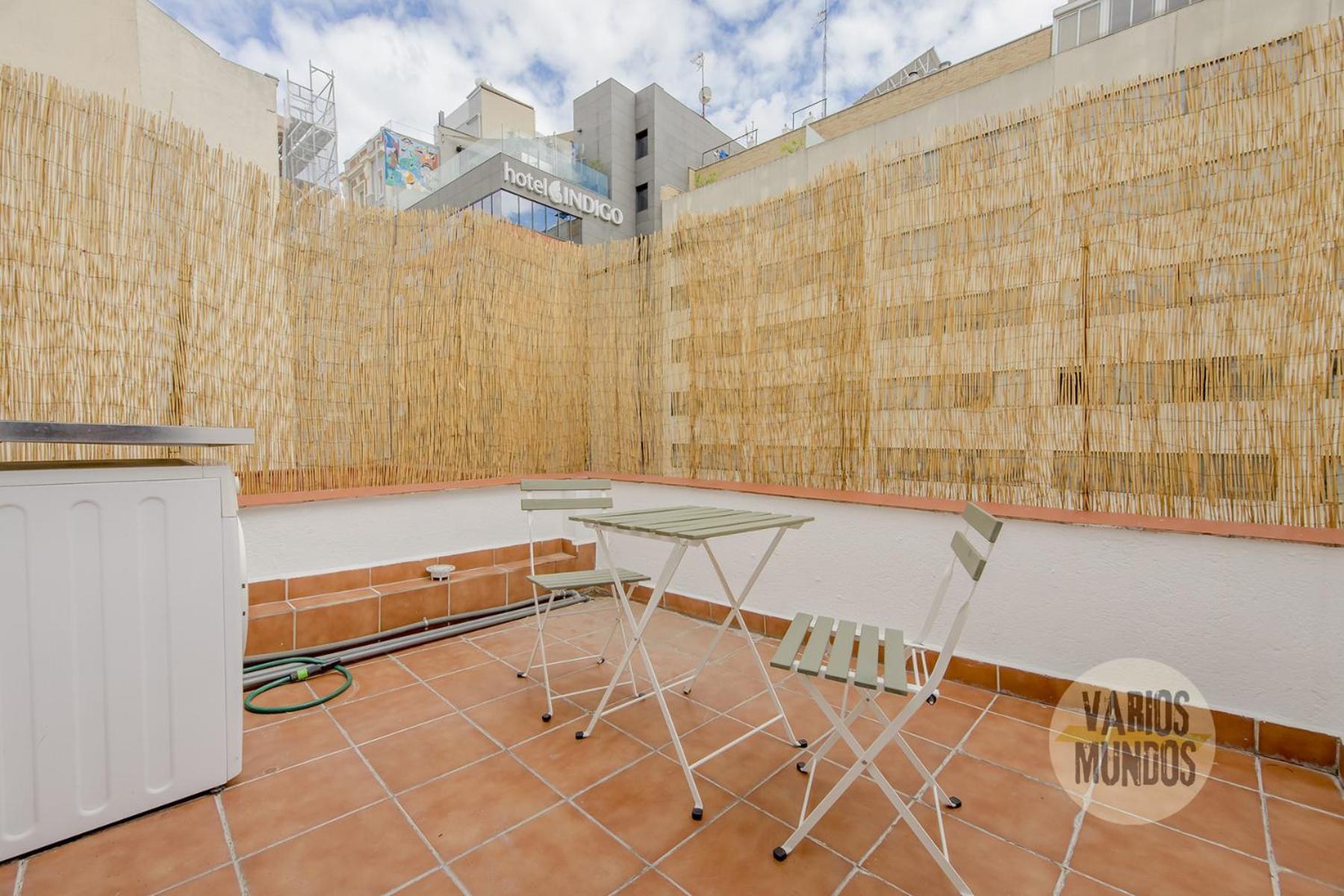 Atico Calle Silva Para 3Pax Con Terraza Esquina Con Gran Via E2 Madrid Extérieur photo